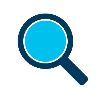 Magnifying Glass – Colour cemplicity magnifying glass icon