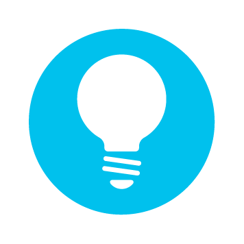 Lightbulb-Cem Blue