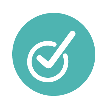Tick Box-Teal